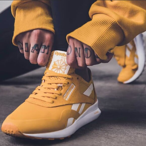 Reebok Women's Vibrant Yellow Sneakers - Picture 3 of 16